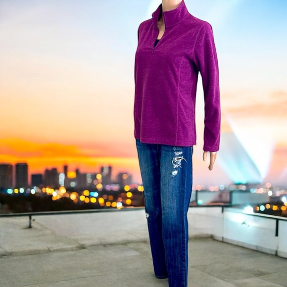 Gander Mountain Guide Series Women’s Quarter Zip Fleece Pullover - Picture 9 of 16